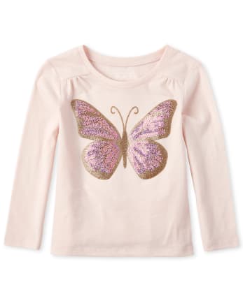 Baby And Toddler Girls Embellished Top