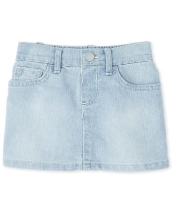 Girls jean skort clearance
