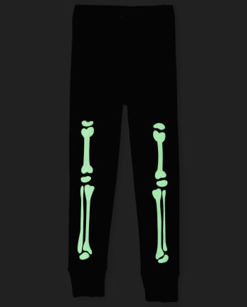 Children's place hotsell skeleton pajamas