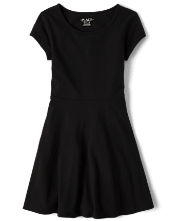 Girls Everyday Dress - BLACK