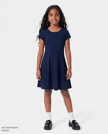 Robe patineuse uniforme pour filles - TIDAL