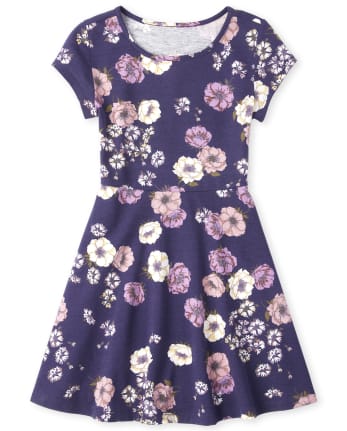 Girls Floral Everyday Dress