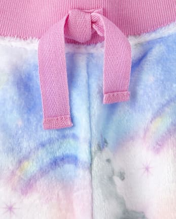 Girls Unicorn Cloud Fleece Pajama Pants