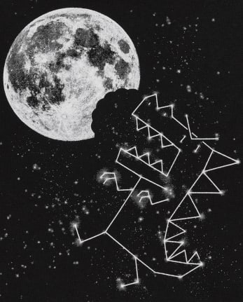 Sudadera de rizo francés con gráfico activo para bebés y niños pequeños