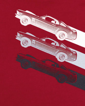 Sudadera de rizo francés con gráfico activo para bebés y niños pequeños