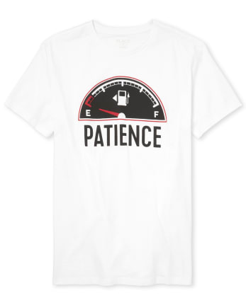 Mens Dad And Me Patience Matching Graphic Tee