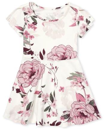 Baby And Toddler Girls Floral Dress