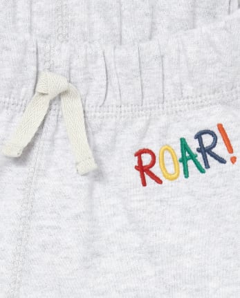 Conjunto de ropa de juego de 3 piezas Dino para bebés niños