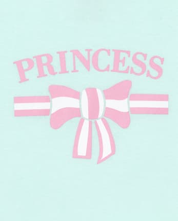 Baby Girls Princess Graphic Bodysuit