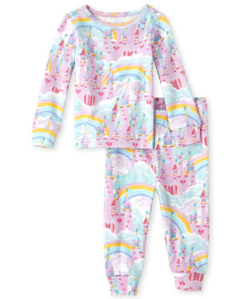 Children's place pajamas girl hot sale