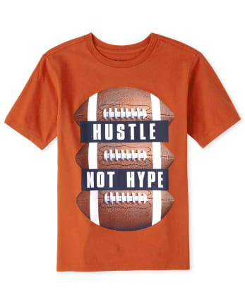 Boys Football Graphic Tee