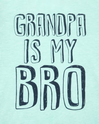 Baby And Toddler Boys Grandpa Graphic Tee