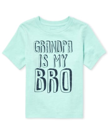 Baby And Toddler Boys Grandpa Graphic Tee