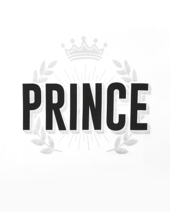 Baby And Toddler Boys Matching Family Foil Prince Graphic Tee