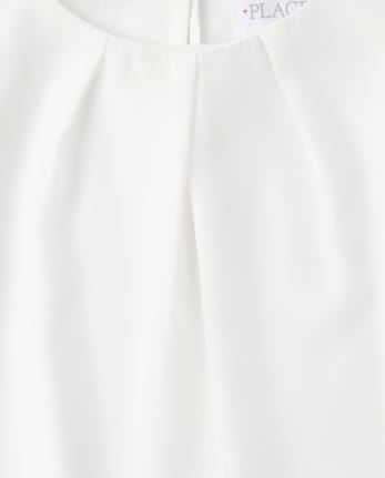 Haut à volants pour filles