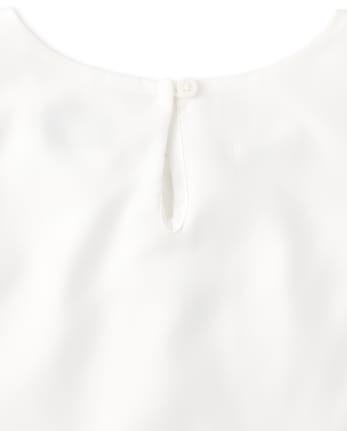 Haut à volants pour filles