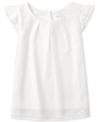 Haut à volants pour filles
