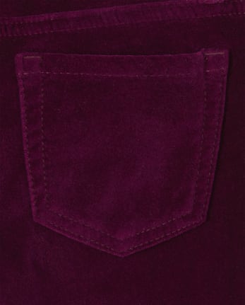 Pantalones de terciopelo para niñas