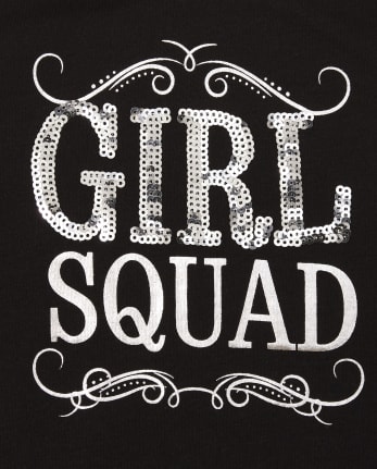 Top raglán con adornos para niñas