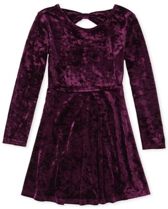 long sleeve skater dress burgundy Burgundy Jersey Long Sleeve Skater Midi Dress