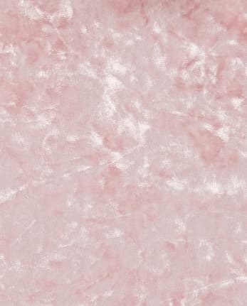 Vestido skater a juego con lazo en la espalda de terciopelo para niñas