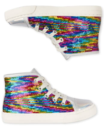Details about   Gymboree Girls Rainbow Shoes 