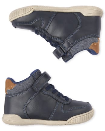 Toddler Boys Chambray Sneakers