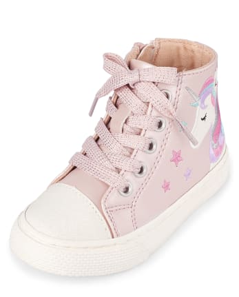 Zapatillas altas de niñas clearance