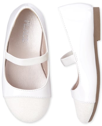 Toddler Girls Glitter Ballet Flats