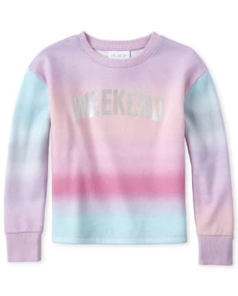 Sudadera niña tie dye Clearance