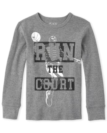 Boys Graphic Thermal Top