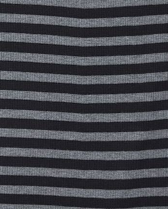 Boys Striped Thermal Top
