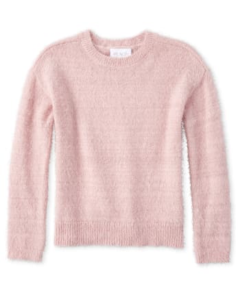 Girls eyelash jumper clearance