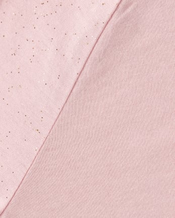 Top con purpurina para niñas