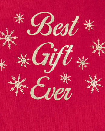 Baby Girls Foil Best Gift Ever Tutu Bodysuit