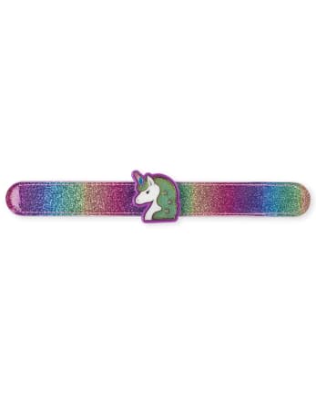 Girls Mood Rainbow Glitter Unicorn Slap Bracelet Most relevant most popular alphabetical price: usd