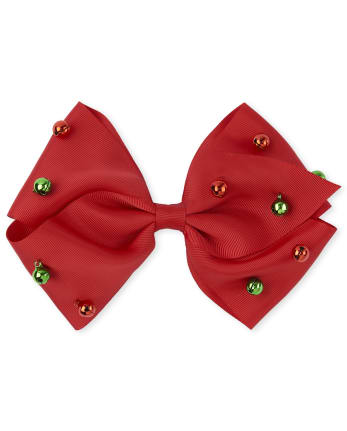 Girls Bell Bow Hair Clip