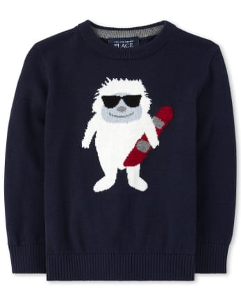 Baby And Toddler Boys Graphic Sweater
