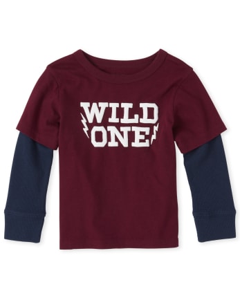 Baby And Toddler Boys Graphic 2 In 1 Top