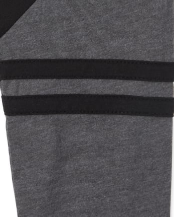 Haut Henley à manches rayées pour bébés et tout-petits garçons