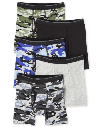 camouflage boxer shorts