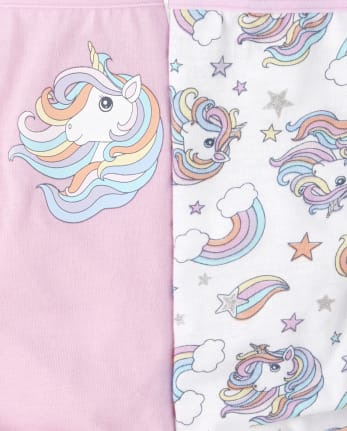 Toddler Girls Unicorn Briefs 7-Pack