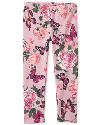 The Childrens Place Baby Girls Printed Leggings