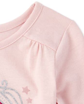 Baby And Toddler Girls Embellished Top