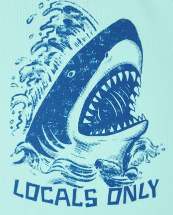 Baby And Toddler Boys Shark Rashguard