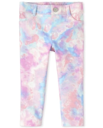 The Childrens Place Toddler Girls French Terry Jeggings