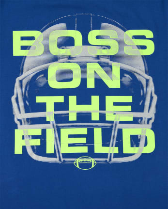Boys Football Graphic Tee