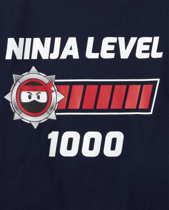 Camiseta con gráfico Ninja para niños