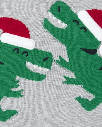 Toddler And Boys Merry Rex-Mas Sweater