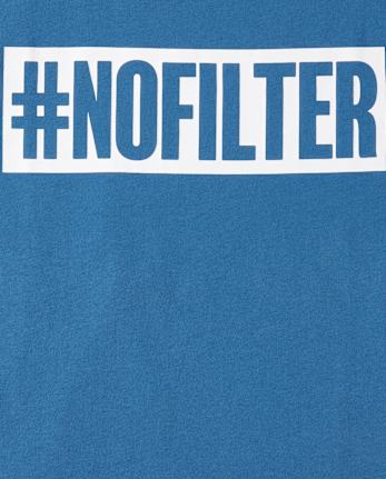 Boys No Filter Graphic Tee